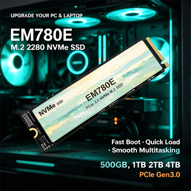 Ssd 500Gb - İç M.2 NVMe SSD EM780E PCIe