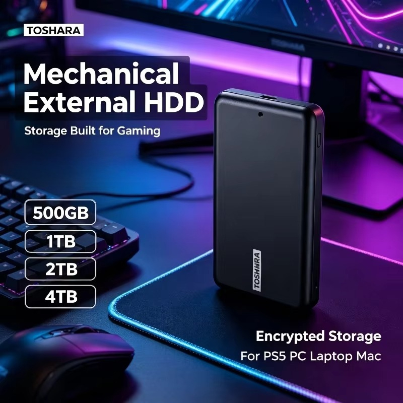 Ssd 500Gb - TOSHARA A5 Taşınabilir SSD 4TB 2TB