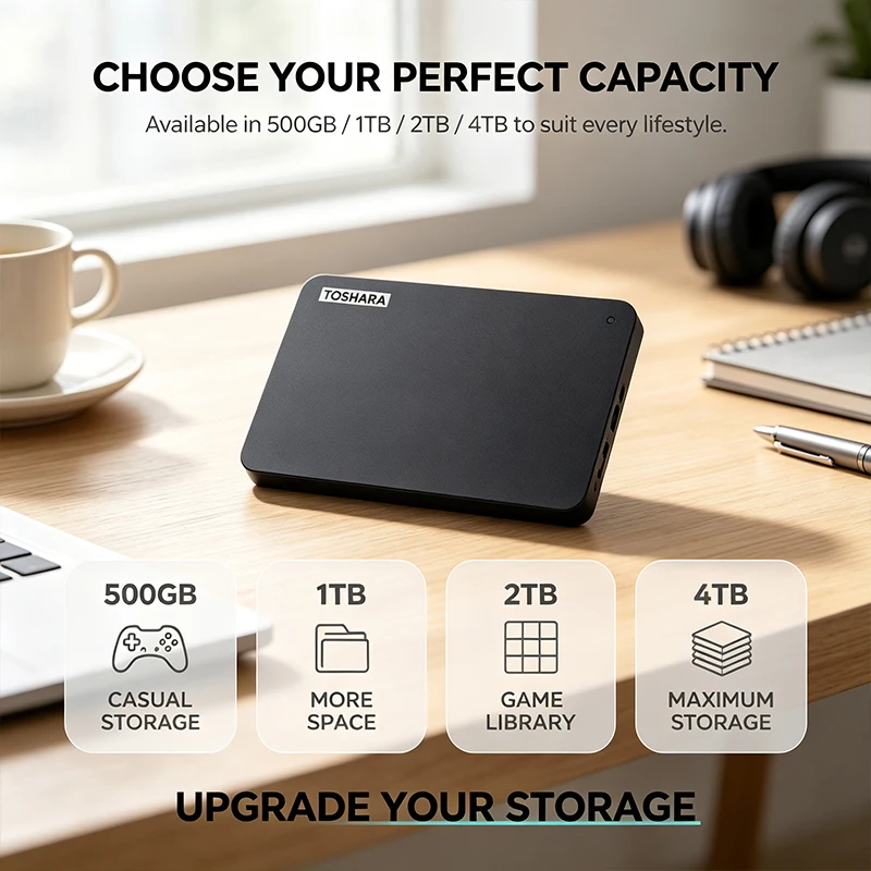 TOSHARA A3 Taşınabilir SSD 4TB - Ssd 500Gb incelemesi ve fiyatı