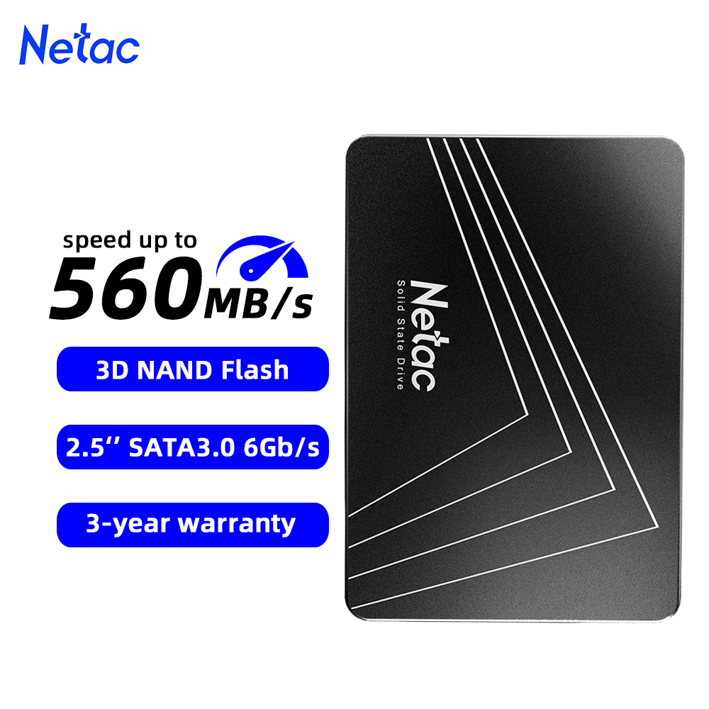 Netac SATA3 SSD 2.5'' 2tb 1tb  - Ssd 500Gb incelemesi ve fiyatı