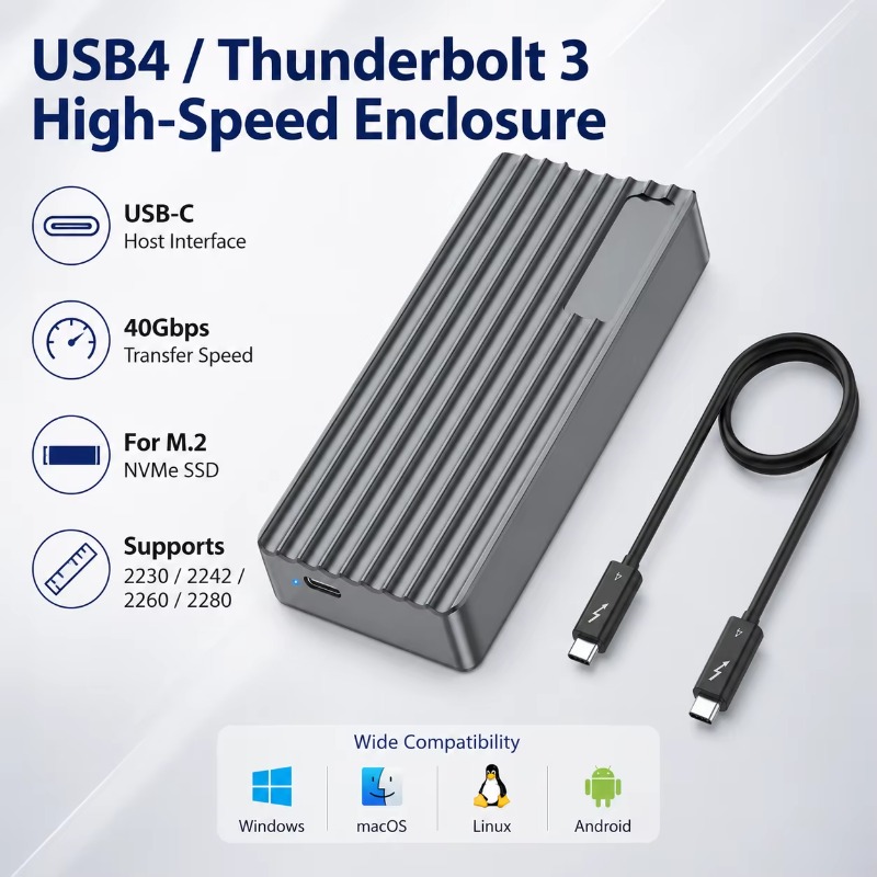 TBT3/USB4 M.2 NVMe SSD Kutusu  - Nvme Ssd incelemesi ve fiyatı