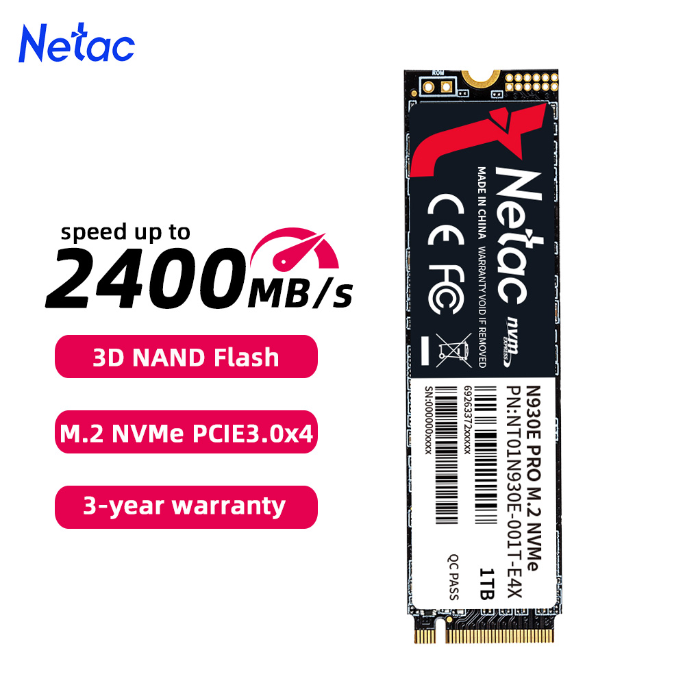 Netac NVMe SSD M.2 1TB 512GB 1 - Ssd 500Gb incelemesi ve fiyatı