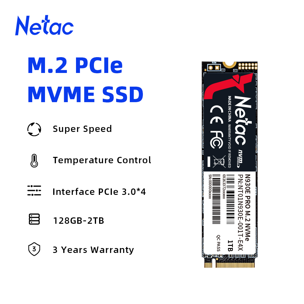 Netac NVMe SSD M.2 1TB 512GB 1 - Ssd 500Gb incelemesi ve fiyatı