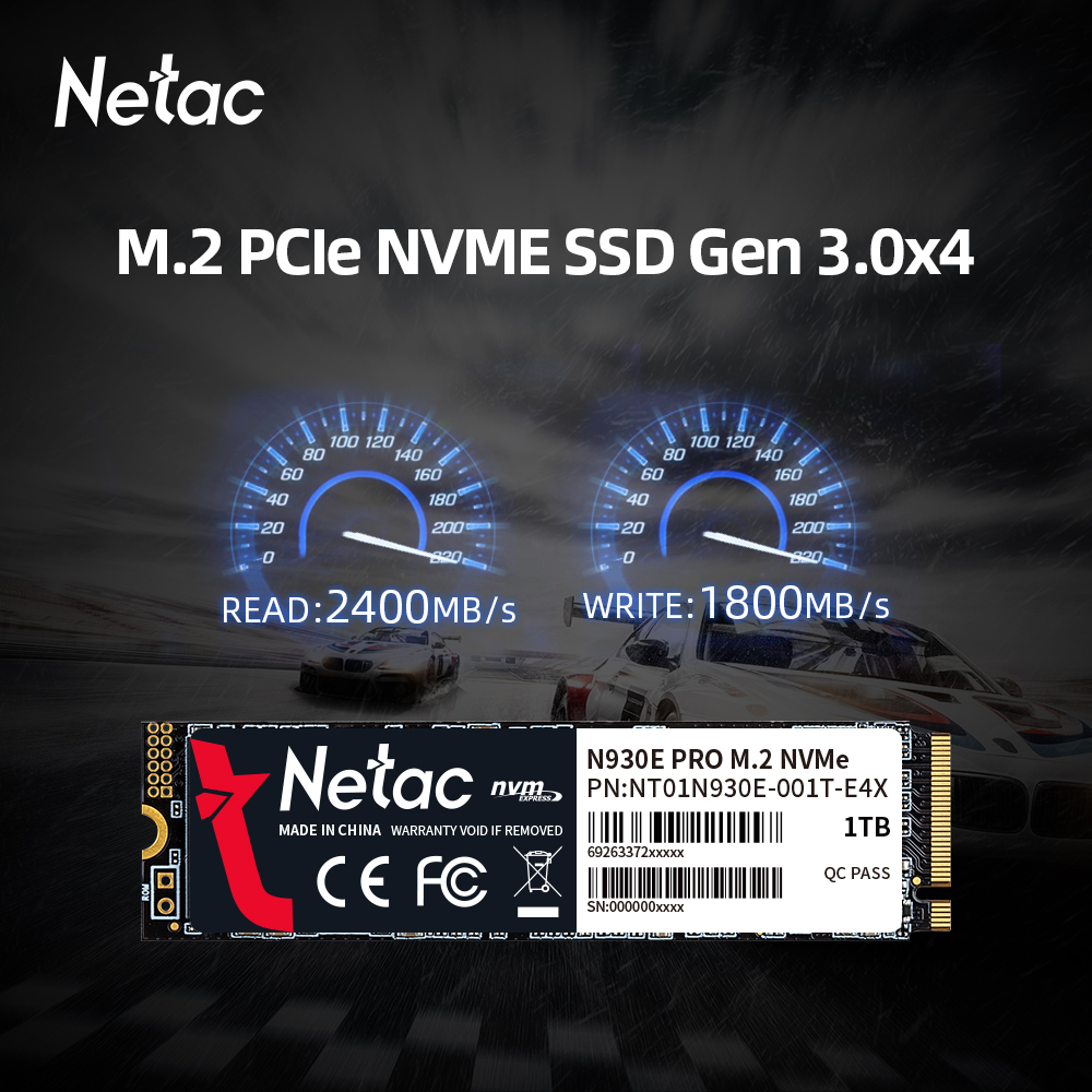Netac NVMe SSD M.2 1TB 512GB 1 - Ssd 500Gb incelemesi ve fiyatı